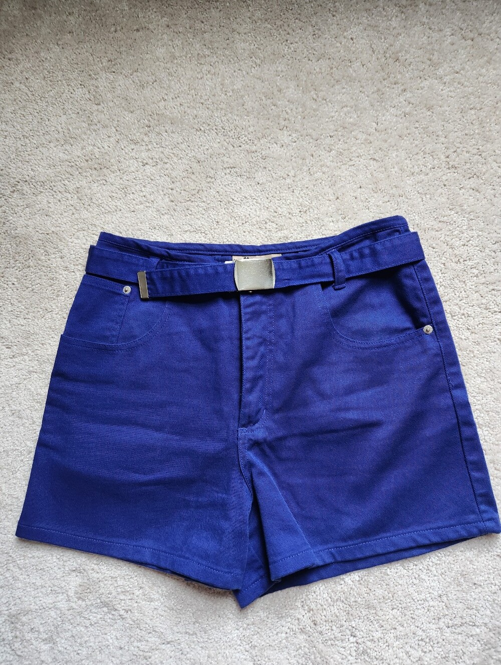 Express Vintage Belted Shorts